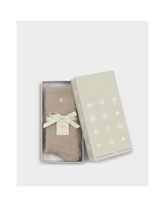 Katie Loxton Gift Boxed Fluffy Socks - Taupe